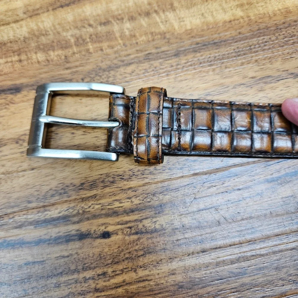 Fossil mens leather